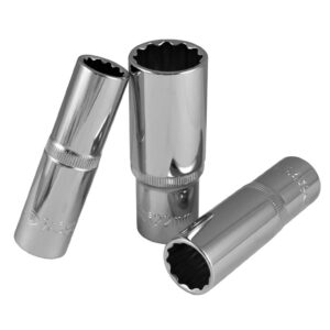 VASO XZN 1/2" 75MM LARGO 22MM CROMADO