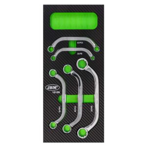 MÓDULO EVA FIBRA DE CARBONO DE 5 LLAVES TIPO "C" - ACABADO BRILLANTE