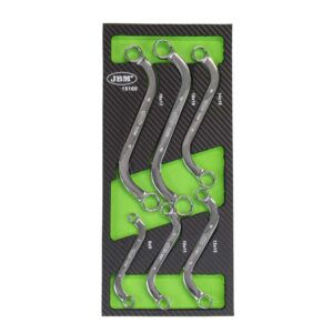 MÓDULO EVA FIBRA DE CARBONO DE 6 LLAVES FIJAS TIPO "S" - ACABADO BRILLANTE