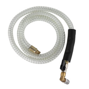 MANGUERA PARA CONECTAR EL VASO DE CRISTAL AL CARTER CON VÁLVULA DE CIERRE (53874)