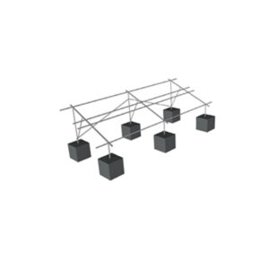 SOPORTE DE PANEL SOLAR PARA BASE DE CEMENTO