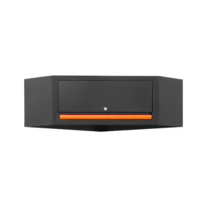 ARMARIO DE PARED ESQUINERO - NARANJA