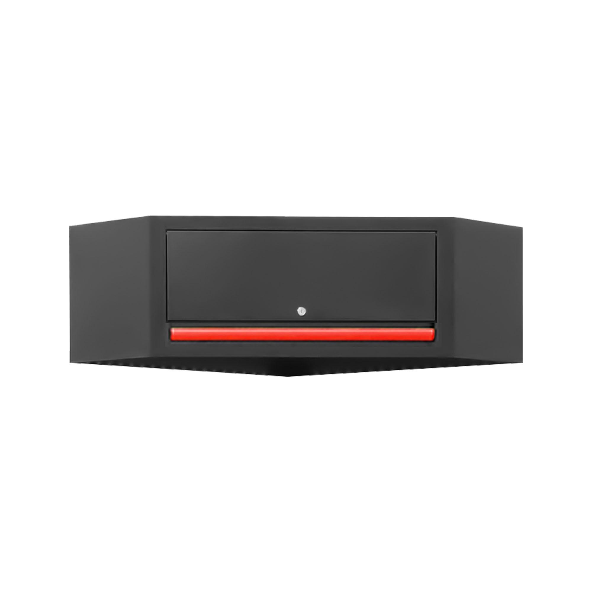 ARMARIO DE PARED ESQUINERO - ROJO