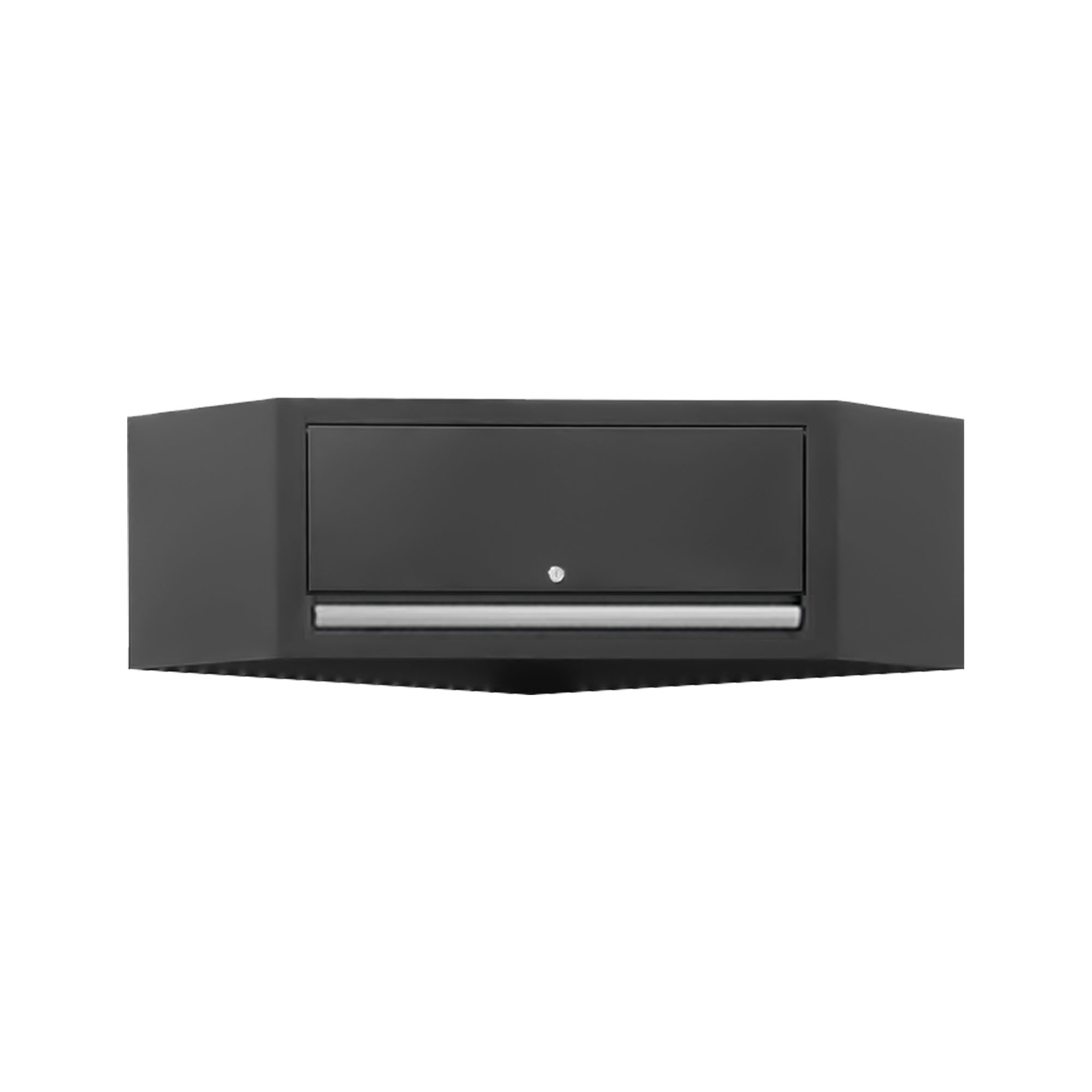 ARMARIO DE PARED ESQUINERO - PLATA