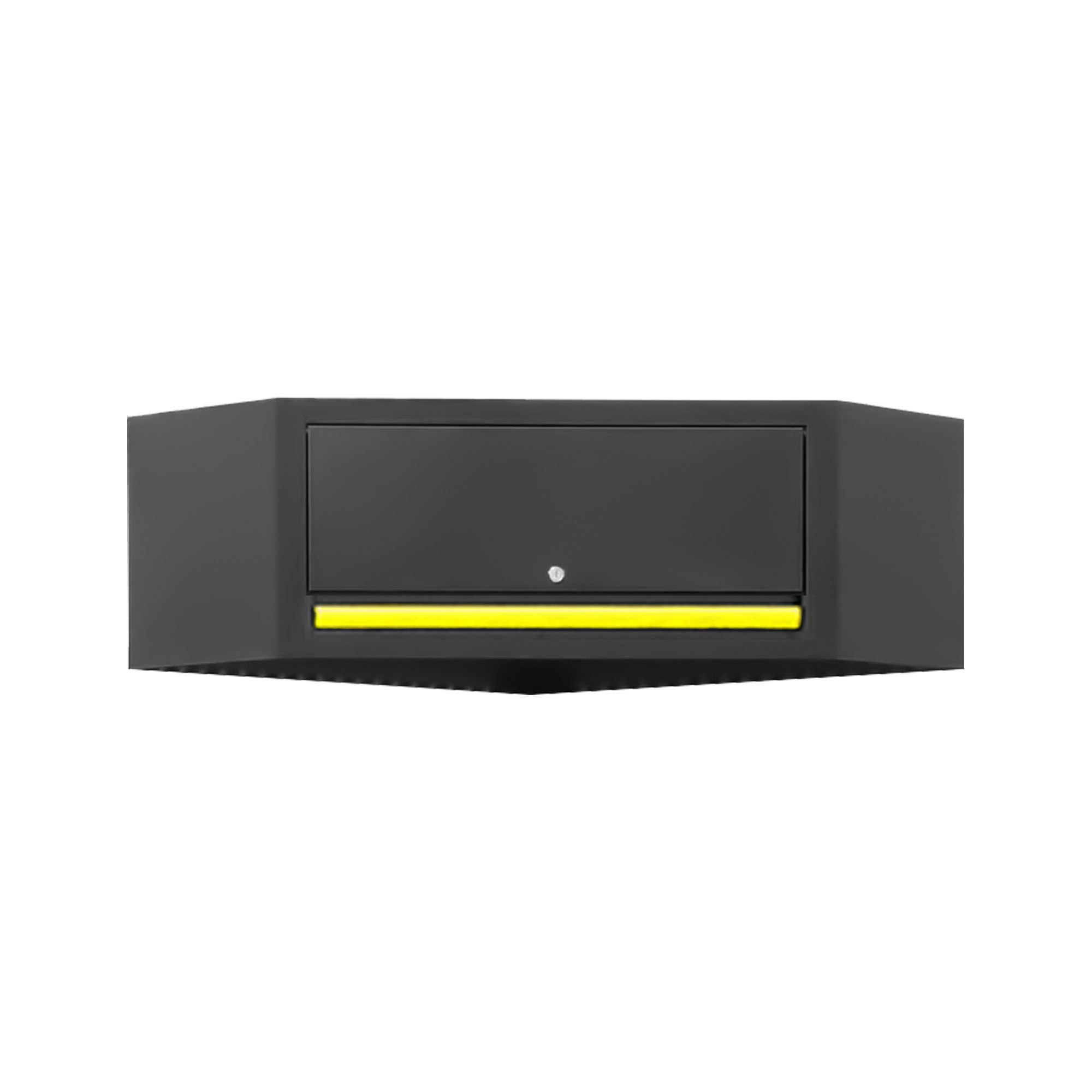 ARMARIO DE PARED ESQUINERO - AMARILLO