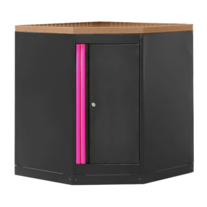 ARMARIO ESQUINERO CON TABLERO DE MDF - ROSA