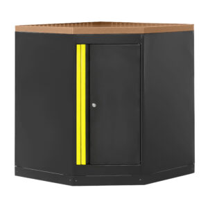 ARMARIO ESQUINERO CON TABLERO DE MDF - AMARILLO