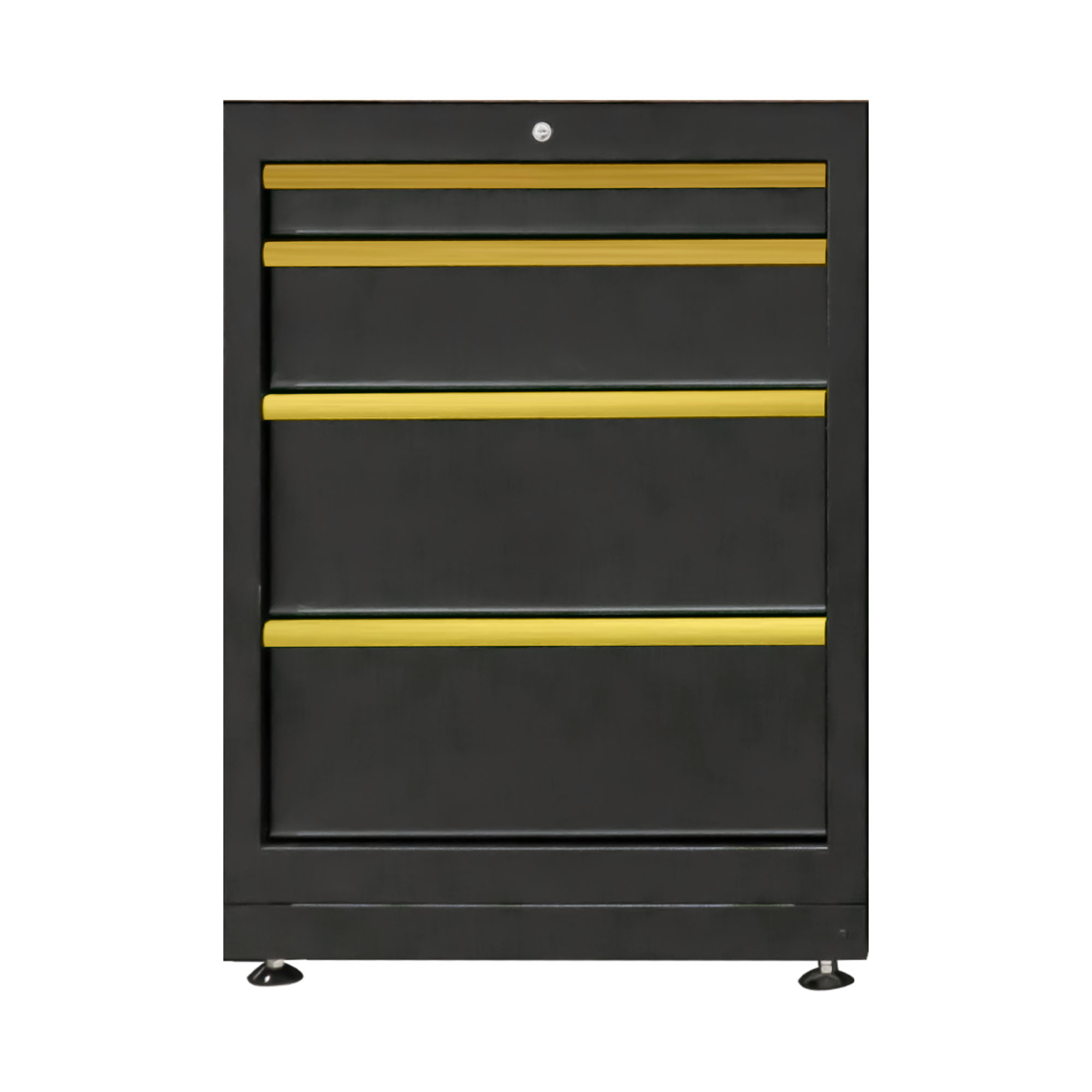 ARMARIO DE 4 CAJONES - DORADO