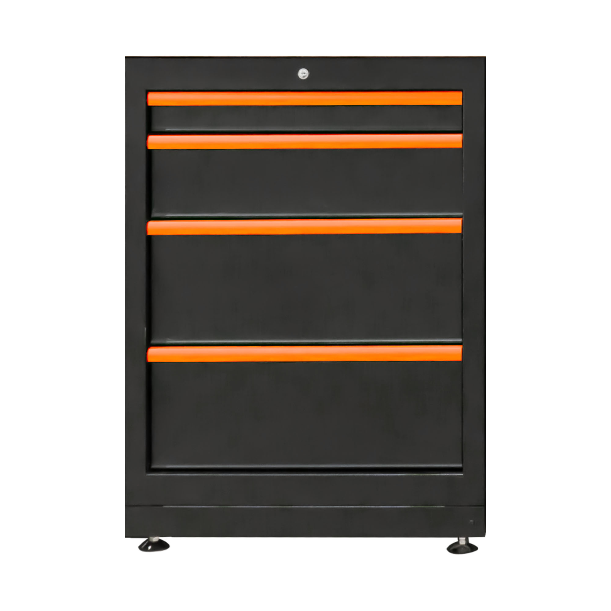 ARMARIO DE 4 CAJONES - NARANJA