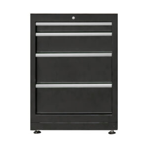 ARMARIO DE 4 CAJONES - PLATA