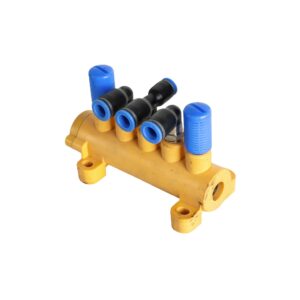 VÁLVULA DE 5 VIAS UNIÓN TIPO T