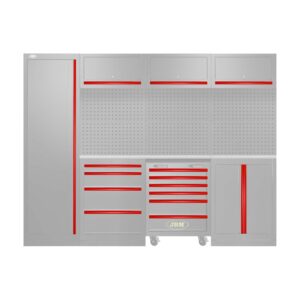 SET DE TIRADORES PARA SERIE446 - ROJO