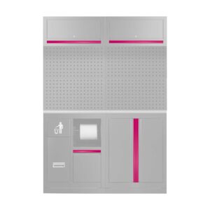 SET DE TIRADORES PARA SERIE527 - ROSA