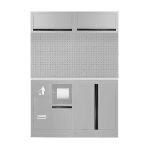 SET DE TIRADORES PARA SERIE 527 - NEGRO