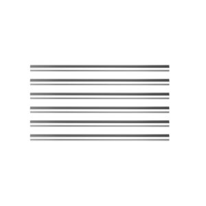 JUEGO DE TIRADORES PARA ARMARIO (REF. 16628) - PLATEADO