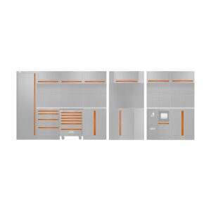 SET DE TIRADORES PARA SERIE565 - NARANJA