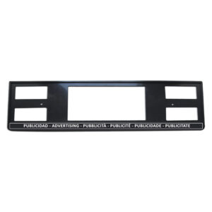 PLACA PORTAMATRÍCULA ANÓNIMA