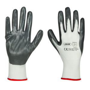 GUANTES CON PALMA REFORZADA DE NITRILO T.8