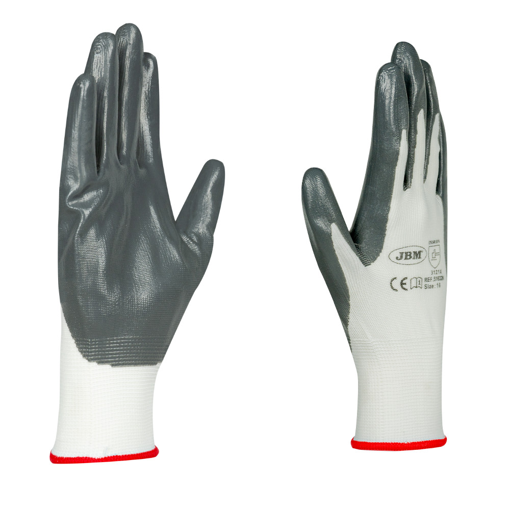 GUANTES CON PALMA REFORZADA DE NITRILO T.8 - Imagen 2
