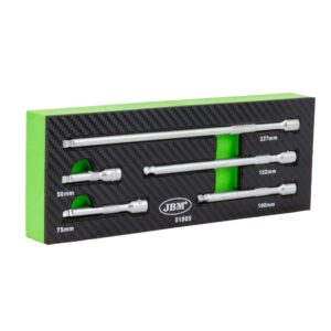 MÓDULO DE 5 BARRAS DE EXTENSIÓN DE 1/4" CON CABOTA REDONDA