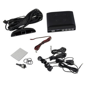 SENSOR DE APARCAMIENTO CON MEDIDOR DE APROXIMACIÓN VISUAL Y ACÚSTICO