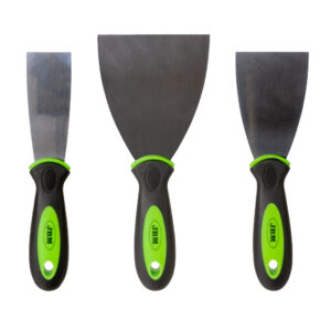 SET DE 3 ESPÁTULAS DE ACERO