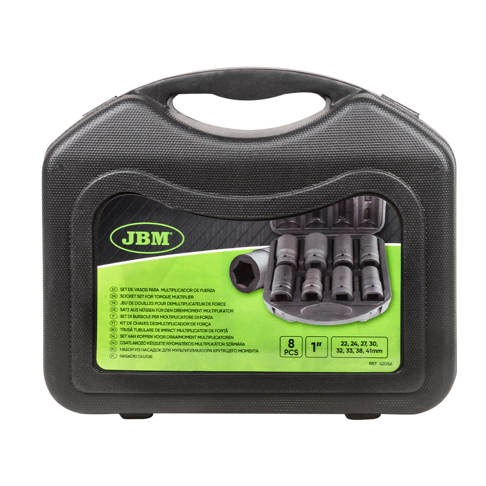 SET DE 8 VASOS DE 1" PARA MULTIPLICADOR DE FUERZA - Imagen 4