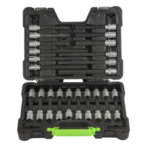 MALETÍN DE PUNTAS PARA TORNILLOS TORX 32 PIEZAS