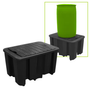 CUBETO DE RETENCIÓN 1 BIDÓN VERTICAL 400KG