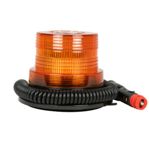 GIROFARO DESTELLANTE ROTATIVO PERFIL BAJO - AMBAR