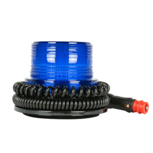 GIROFARO DESTELLANTE ROTATIVO PERFIL BAJO - AZUL