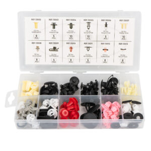 ESTUCHE DE CLIPS PLÁSTICOS TOYOTA/LEXUS 89PCS