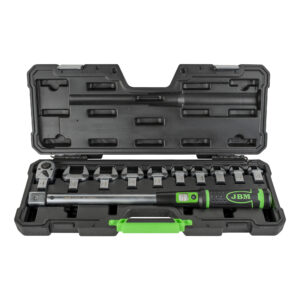 LLAVE DINAMOMÉTRICA DE 1/2" CON 40-200 NM Y CABEZALES INTERCAMBIABLES