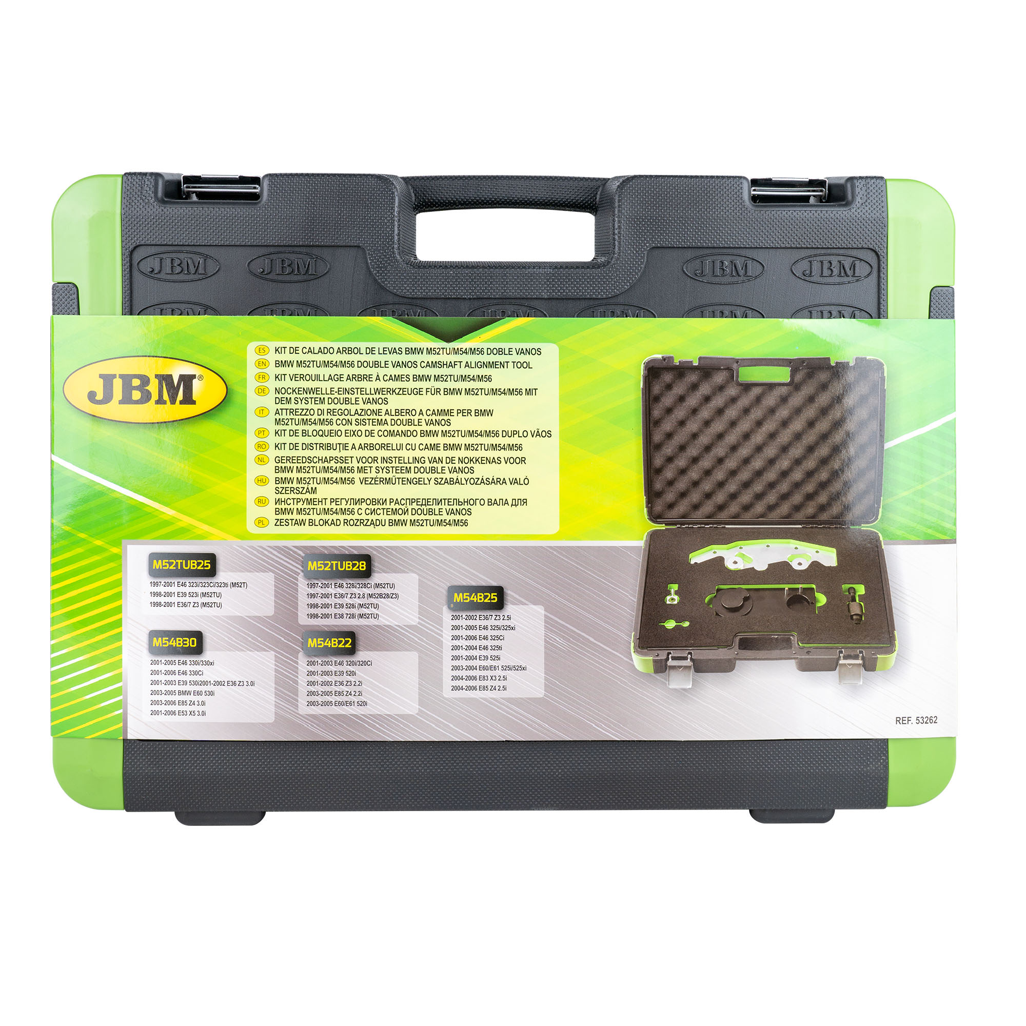 KIT DE CALADO DE ÁRBOL DE LEVAS BMW M52TU, M54, M56 DOBLE VANOS - Imagen 3