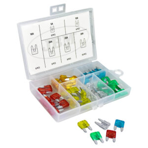 ESTUCHE DE MINI FUSIBLES 50PCS