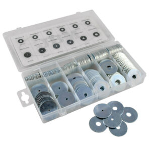 ESTUCHE DE ARANDELAS DE HIERRO SOBREMEDIDA 240PCS