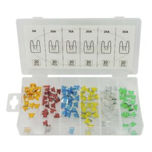 ESTUCHE DE MINI FUSIBLES 120PCS