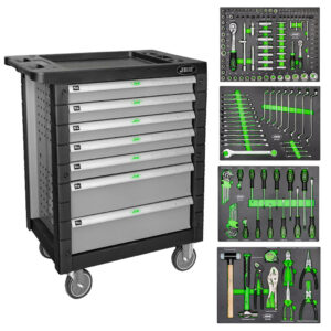 CARRO DE HERRAMIENTAS 7 CAJONES GRIS - ARMADO