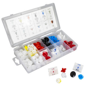 ESTUCHE DE CLIPS RENAULT/DACIA PARA MOLDURA 90PCS