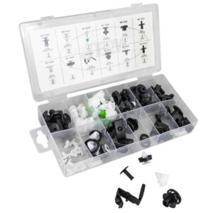 ESTUCHE DE CLIPS VAG/SEAT/SKODA PARA PANEL DE PUERTA/MOLDURA/TAPICERÍA 79PCS