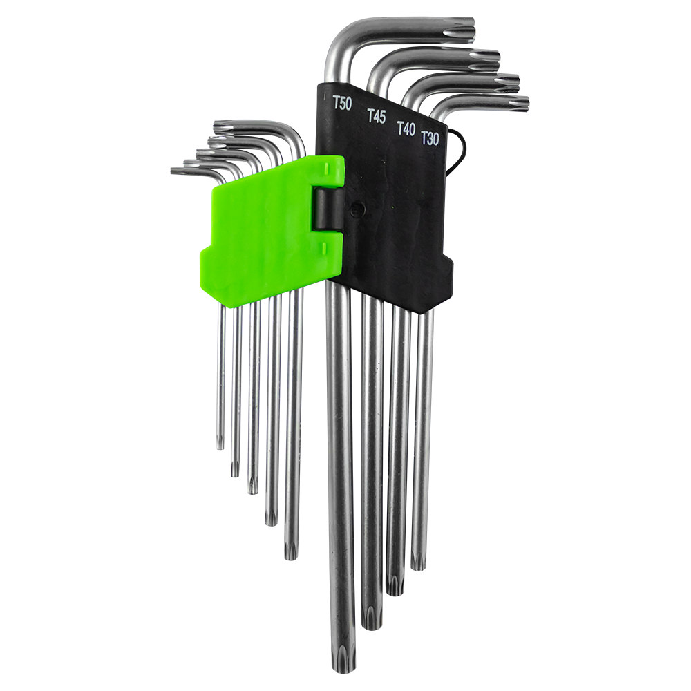 SET DE 9 LLAVES TORX EXTRALARGAS - Imagen 2