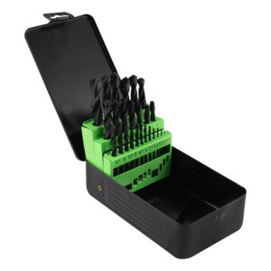 ESTUCHE DE BROCAS HELICOIDALES 1-13MM HSS 4241 NEGRO