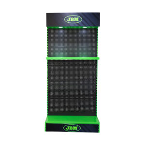 EXPOSITOR DE HERRAMIENTAS + CABEZAL CON ILUMINACIÓN