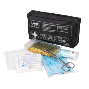 BOTIQUÍN DE PRIMEROS AUXILIOS DIN13164:2022 - NEGRO