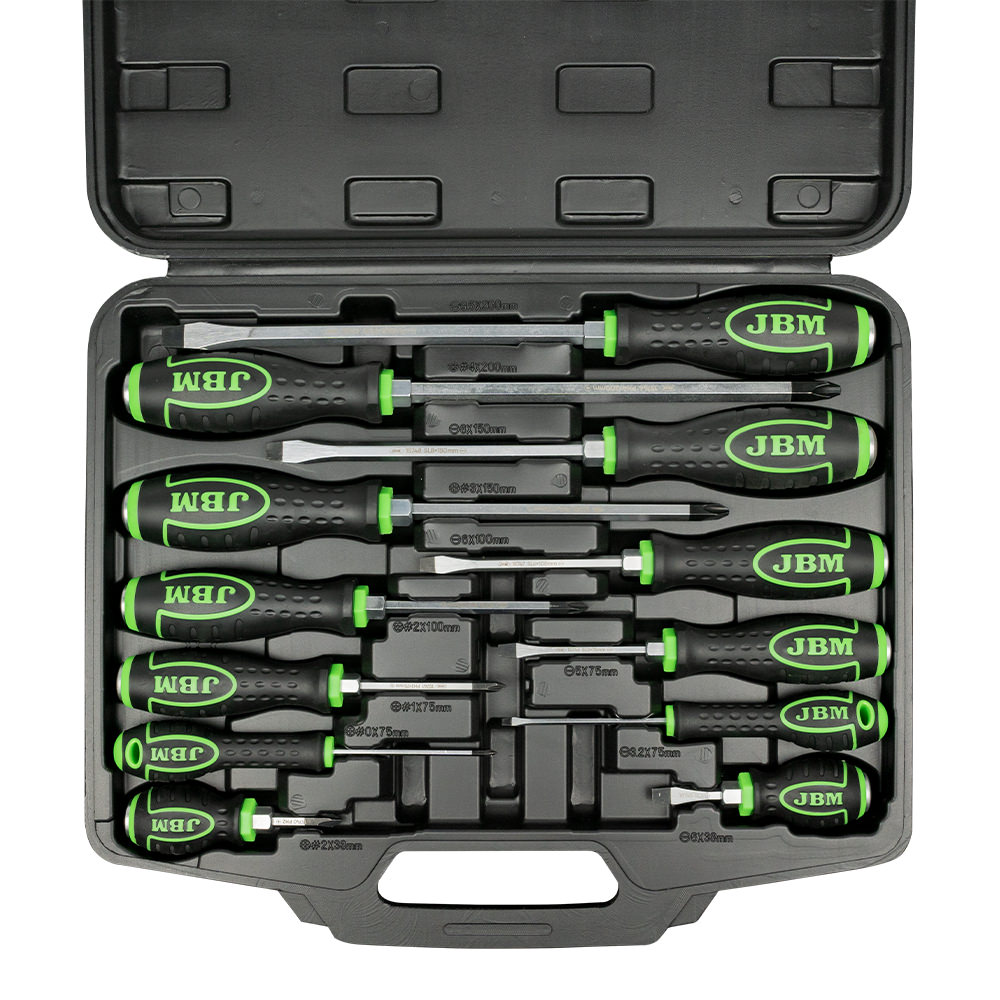 MALETÍN CON 12 DESTORNILLADORES GO-THROUGH CON PUNTA IMANTADA - Imagen 3