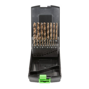 ESTUCHE DE BROCAS HELICOIDALES 1-10MM COBALTO