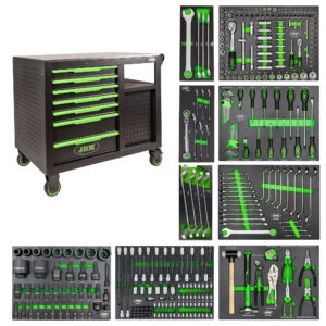 CARRO DE HERRAMIENTAS 7 CAJONES FRONTALES 4 CAJONES LATERALES - ARMADO