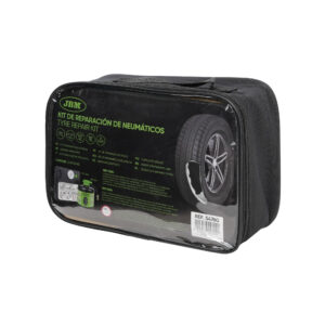 KIT SELLADOR DE PINCHAZOS - LÍQUIDO Y COMPRESOR DE AIRE