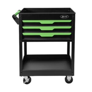 CARRO CON 3 CAJONES 1 BANDEJA Y REJILLAS LATERALES