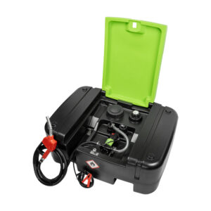 BOMBA ELÉCTRICA PARA COMBUSTIBLE DIÉSEL CON TANQUE DE 210L